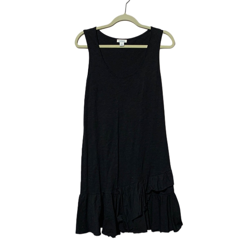 Sundance Black Ruffle Hem Tank Dress